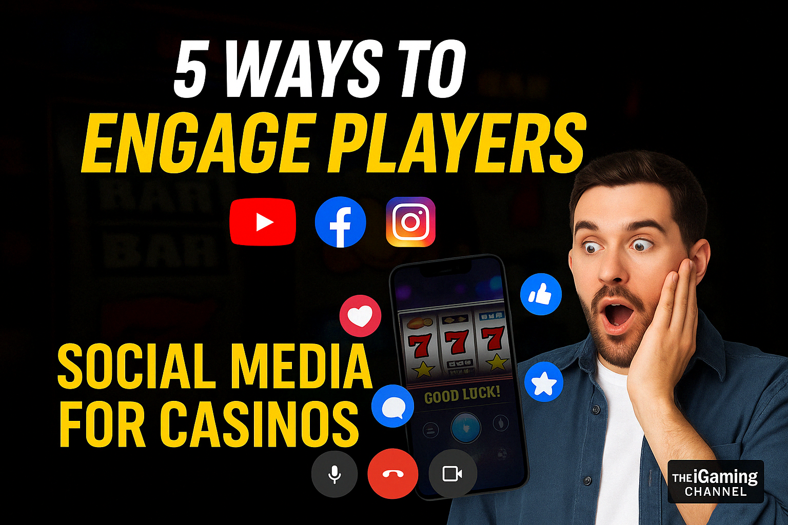 5 Ways to Engage Players via Social Media for Casinos