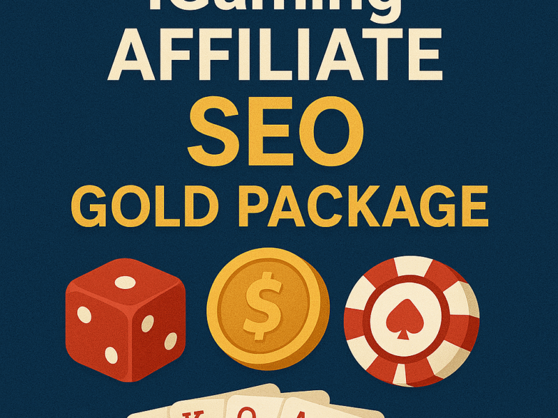 iGaming Affiliate SEO Package Gold