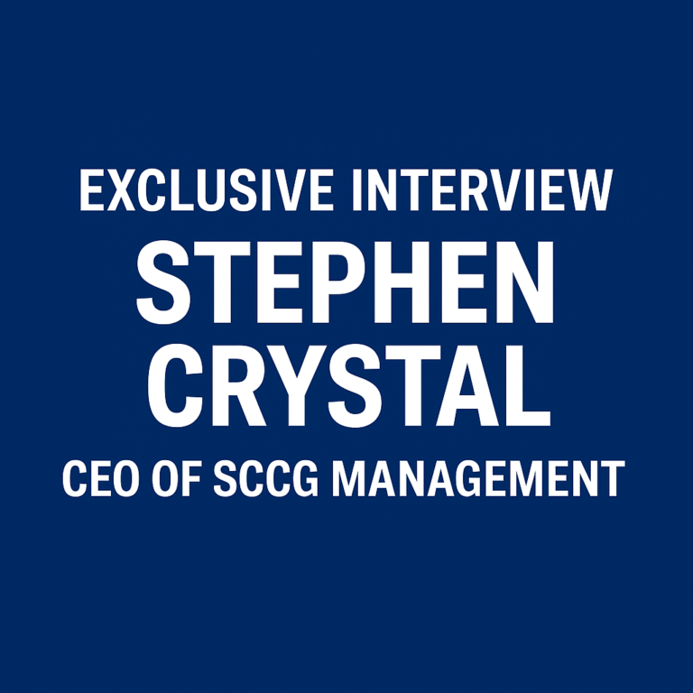 Exclusive Interview Stephen Crystal SCCG Management 2