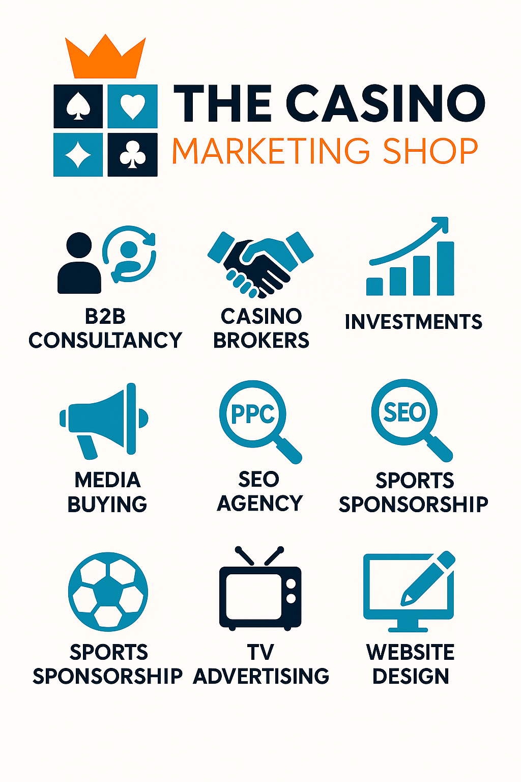 Casino Marketing Agency Infographic